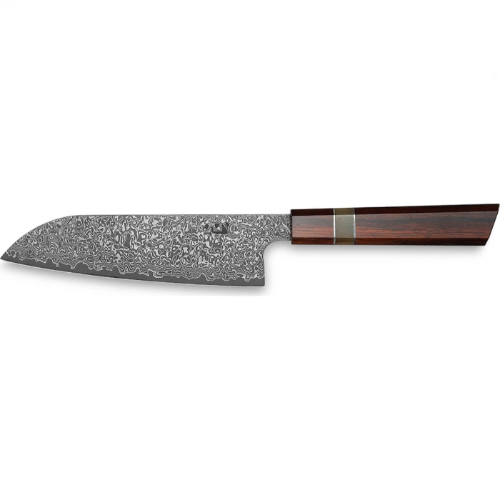 Кухонный нож Bestech (Xin Cutlery) Santoku, сталь VG10/дамаск