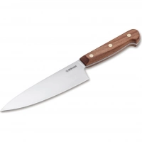 Кухонный шеф-нож Boker Cottage-Craft Chef’s Small, 165 мм, сталь С75, рукоять сливовое дерево купить в 