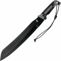 Мачете Gerber — Gator Golok Machete, сталь 65MN Carbon Steel Black Finish, рукоять ударопрочный пластик купить в Ставрополе