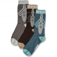 Носки Boker 09BO199 Socks Set Large 3 пары, р.39-42 купить в 