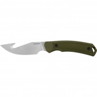 Нож Kershaw Deschutes Skinner, gut hook, сталь D2, рукоять полипропилен купить в 
