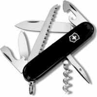 Нож перочинный Victorinox Camper 91 мм, 13 функций, черный купить в Ставрополе