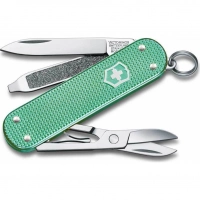 Нож перочинный Victorinox Classic Alox SD Colors, Minty Mint (0.6221.221G) мятный, 58 мм 7 функций купить в Ставрополе