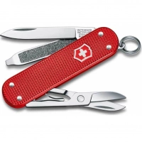 Нож перочинный Victorinox Classic Alox SD Colors, Sweet Berry (0.6221.201G) красный, 58 мм 7 функций купить в Ставрополе