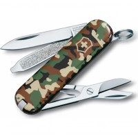 Нож перочинный Victorinox Classic, сталь X55CrMo14, рукоять Cellidor®, камуфляж купить в Ставрополе