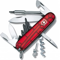 Нож перочинный Victorinox CyberTool, сталь X55CrMo14, рукоять Cellidor®, красный купить в Ставрополе