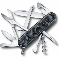 Нож перочинный Victorinox Huntsman 1.3713.942,91 мм, 15 функций, морской камуфляж купить в Ставрополе