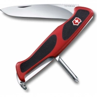 Нож перочинный Victorinox RangerGrip, сталь X50CrMoV15, рукоять нейлон, красно-чёрный купить в Ставрополе