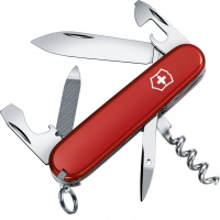 Нож перочинный Victorinox Sportsman, сталь X55CrMo14, рукоять Cellidor®, красный купить в Ставрополе