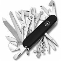 Нож перочинный Victorinox SwissChamp, сталь X55CrMo14, рукоять Cellidor®, черный купить в Ставрополе