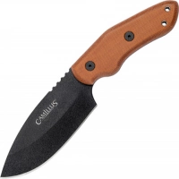 Нож с фиксированным клинком Camillus CK-9, сталь 1095 Carbon Steel, рукоять Микарта, коричневый купить в 