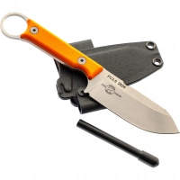 Нож White River FIRECRAFT 3.5 Pro StoneWash, сталь CPM S35VN, рукоять G10 оранжевая купить в Ставрополе