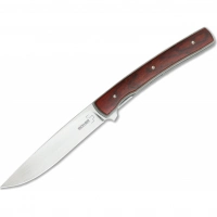 Складной нож Boker Urban Trapper Gentleman Cocobolo Wood 01BO722, сталь VG-10, рукоять титан/дерево купить в Ставрополе