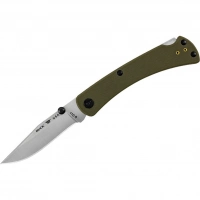 Складной нож Buck Slim Pro TRX Green, сталь S30V, рукоять G10 купить в 