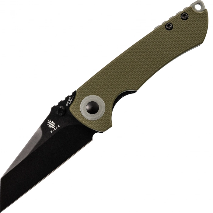 Складной нож Kizer Critical Mini, сталь CPM 3V, рукоять G10