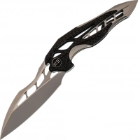 Складной нож WE Knife Arrakis, сталь M390, рукоять карбон/титан купить в 