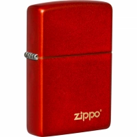 Зажигалка Classic Metallic Red ZIPPO с логотипом Zippo купить в Ставрополе