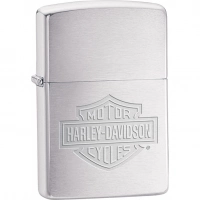 Зажигалка ZIPPO Harley-Davidson®, латунь/сталь с покрытием Brushed Chrome, серебристая, 36х12×56 мм купить в Ставрополе