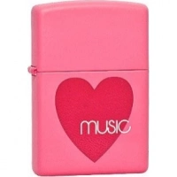 Зажигалка Zippo Heart Music 24014, латунь купить в Ставрополе