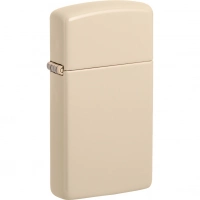 Зажигалка ZIPPO Slim® с покрытием Flat Sand, бежевая, матовая купить в Ставрополе